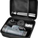 Monocular Telescope Case Compatible with Gosky 12x55/ for Eullsi/for PhysioPhyx 80x100/ for Pankoo 12x50/ for Titan 12x55 High Definition Monocular Telescope and Smartphone Holder & Tripod-Bag Only