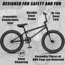 Cubsala Freestyle BMX Bike, 18 20 Inch Kids Bicycle for 5-13 Years Old Kids and Beginner Level Rider, Multiple Colors