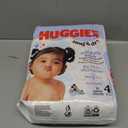 Huggies Size 4 Diapers, Snug & Dry Baby Diapers, Size 4 (22-37 lbs), 186 Count (6 Packs of 31), Packaging May Vary