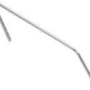 ShareGoo Alloy Rear Sway Bar RC Car Anti-Sway Bar Anti-Roll Mount Swaybar Compatible with Axial Wraith RR10 Bomber 1/10 RC Car (Silver)