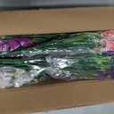 24 Bundles Artificial Flowers for Outdoors/Indoors, Fake Flowers Plants for Indoor Outside Garden Porch Window Box Home Wedding Farmhouse(8 Color)