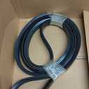 uxcell 2/B140 Classic Wrapped 2 Banded/2 Ribs V-Belt, 142" Outside Circumference Wrapped Industrial Rubber V-Belt B Profile V-Belt for Industrial Machinery Equipment, Black