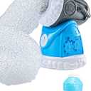 Little Kids Fom Mania Fomalanche Foam Machine| Non Toxic Kid Powered Foam Line|Bonus 21oz of Foam Concentrate to Make tons of Foam|Machine for Parties, Birthdays, Outdoor Fun, Blue, Medium, Small