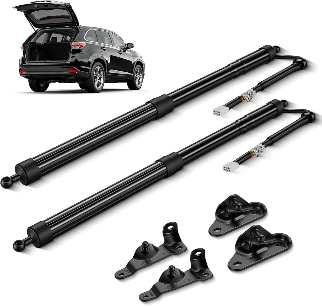 ARANA Electric Rear Hatch Actuator Struts Trunk Shocks Fit for 2014-2019 Toyota Highlander 3.5L/LE/XLE/Limited(with Power Liftgate), Tailgate Door Replacement Lift Support OEM#6891009120, 2 Pcs