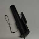 Selfie Stick Travel Tripod for Cell Phone with Remote Control and Phone Holder, Extendable Selfie Stick for iPhone, iPhone Tripod for Video Recording, 50 Inch, Black