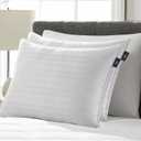 Serta Down Illusion Balanced Support Cotton Pillows,Standard/Queen (2 Pack)