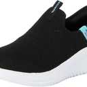 Skechers Girls' Ultra Flex 3.0 Colory Wild (4 Big Kid, Black/Multi)