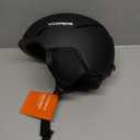 VCOROS Ski Helmet with Ski Goggles DXH-816 Snowboard Helmet Men Women for Snow Sport,Skiing,Skating,Snowboarding(Matte Black,Medium)