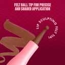 NYX PROFESSIONAL MAKEUP Lip Lingerie Liner Stain, Seamless Make Up with All-Day Stain, Waterproof Lip Stain Finish - Up To No Good