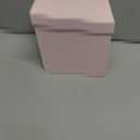 Cholemy 5 Pcs Square Nesting Boxes Decorative Gift Boxes with Lid and Ribbon Assorted Sizes Wrap for Wedding, Carnival, Anniversary, Birthday, Bridal Shower Party Gifts(Pink)