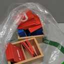 Montessori Sandpaper Letter Learn Alphabet Tractile Learning Phnonics Letter Recognition Pre-Writing Skills Homeschooling Classroom Activities Occupational Therapy Sensory Material Educational Toy