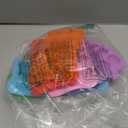 6 Pack Flower Shape Chocolate Candy Molds Silicone, Food-Grade Non-Stick Jelly & Baking Molds, Crayon Molds, BPA-Free, Including Heart, Rose, Tulip, Daisy, Sunflower, and Other Flowers (Multicolor)