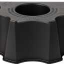 50-Gallon Rain Barrel Stand, Made from 100% Recycled Material, Black