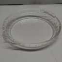 Kingrol 3 Pack Glass Pie Plates with Handles, 9 Inches Baking Dishes, Clear Glass Serving Plates for Snacks, Salads, Desserts