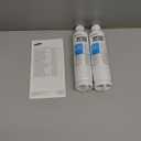 SAMSUNG Genuine Filters for Refrigerator Water and Ice, Carbon Block Filtration for Clean, Clear Drinking Water, DA29-00020B-2P, 2 Pack