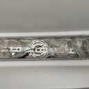 4-Light Crystal Kitchen Island Pendant Light Rectangular Chandelier Silver, Rectangle 4-lights