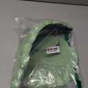 Cloud Keyboard Wrist Rest and Mouse Pad with Wrist Support Set, Ergonomic PU Leather Mouse Pads, Memory Foam Non-Slip Mousepad for Computer,Laptop, Green Cloud