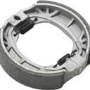 Mini Bike Rear Drum Brake Cover Shoe Kit with Chain Tensioner, Replacement for Coleman CT200U BT200X CT200U-EX Mini Bike, Replacement for Axis M200 Mini Bike