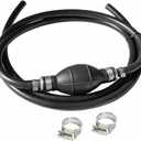Universal 3/8" 10mm Fuel Line with Primer Bulb for Boat Motor Marine Cars RVs Tractors and Caravans