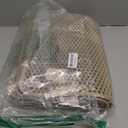 HCY&WLD 2-Pack Cat Litter Mat, Double Layer Honeycomb Waterproof Urine Proof Non-slip Litter Trapping Mat, Less Waste, Easy to Clean Cat Litter Box Mat, Kitty Indoor Supplies (Khaki, 30x22 Inches)