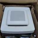 Broan-NuTone SPK110RGBL ChromaComfort Bathroom Exhaust Fan, 110CFM/1.5 Sones, with Sensonic Bluetooth Speaker and 24-color LED Light, Wall Switch included, White