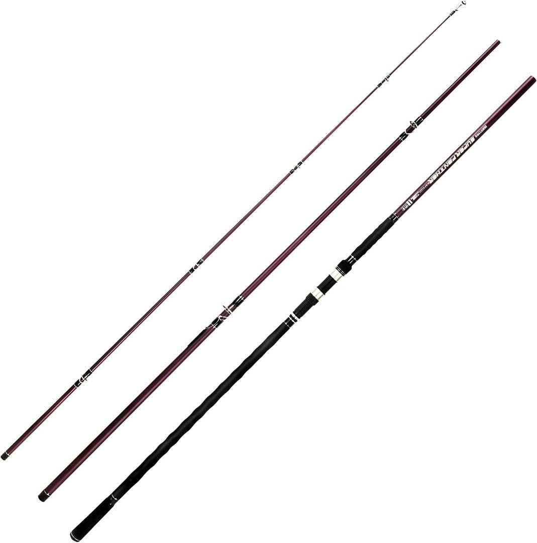 BERRYPRO Surf Spinning Rod Surf Casting Fishing Rod Carbon Fiber Travel Fishing Rod (13'3'')