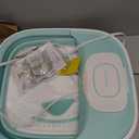 HoMedics Smart Space Elite Footbath with Heat Boost, Collapsible, Invigorating Bubble Massage, 3 Pedicure Attachments, Safe to Use Bath Salts, Patented Safety-Lock System, Ergonomic