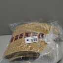 Christmas Tree Collar 24 Inch Large Woven Christmas Tree Skirt Rustic Seagrass Xmas Stand Base Cover for Holiday Home Decoration