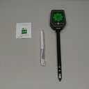 8-in-1 Bluetooth Soil Meter for pH, EC, Moisture, Fertility, Temperature, Light, and Humidity Monitoring with Real-Time App Control, Data Logging, and Precise Calibration for Plant Care