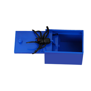 2024 New Upgraded Spoofing Prank Toy Spider Spooks a Plastic Box ,Plastic Spider Box,Spider Money Surprise in a Box,Pranks Stuff Toys 