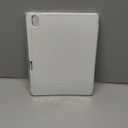 LovRug for iPad Air 11 Inch Case (M2) 2024, iPad Air 5th Generation Case 2022/iPad Air Cases 4th Generation 2020 10.9 Inch with Pencil Holder, Soft TPU Back Smart Protective Cover(White)