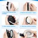 Link Dream Ear Pads for Beats Studio Pro Wireless Headphone Replacement Ear Cushions Memory Foam Earpads Cushion Cover Soft & Comfortable, Noise Isolation, Easy to Install (Light Grey)