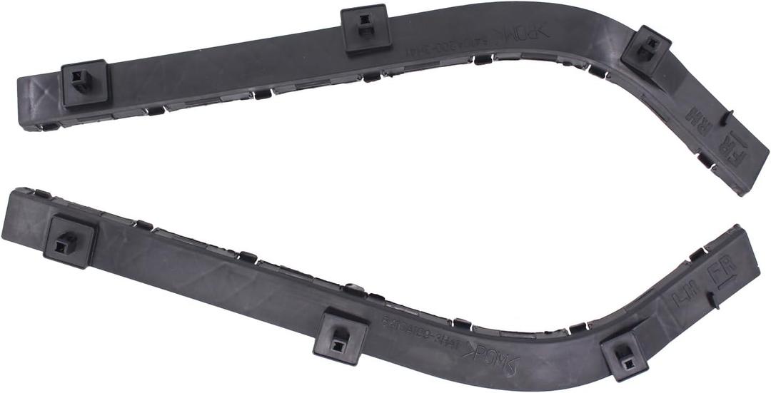ApplianPar Front Left and Right Side Bumper Bracket Retainer for Mitsubishi Lancer 2008-2017