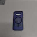 Hensinple for Samsung Galaxy S10e Case Magnetic, Galaxy S10e Phone Case [Compatible with Magsafe] Wireless Charging Transparent Back Phone Case for Samsung S10e, Blue