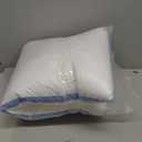 viewstar Bed Pillows Different Sizes Set of 2, Hotel Quality Cooling Down Alternative Gusseted Pillows for Side, Back, or Stomach Sleepers, Blue, King