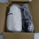 WESTERN HOME WH Elevated Outdoor Dog Bed Cot, Raised Dog Bed with Bolster for Extra Large Dogs, Portable Cooling Pet Cot with Breathable Mesh, Skid-Resistant Feet,Brown, 48.25 inches