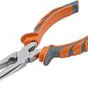 SOUTH BEND Long Nose Pliers  Fishing Tool with High Carbon Steel & Chrome Plated Finish (One Size)
