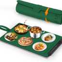 Warming Mat for Food Extra Large, 36"x 16" Food Warming Mat for Countertop, Warming Trays for Buffets Party, Food Warmers for Parties Buffet with 11 Level Adjustable Temperature and 10 Hours Timer