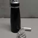 Whipped Cream Dispenser 500ml  1 Pint Aluminum Cream Canister with 3 Nozzles & Cleaning Brush  Leak-Proof Whip Cream Maker for Desserts, Toppings, N2O Charger not Included