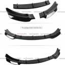 Front Lip Compatible with 2014-2020 BMW 4-Series F32 F33 F36 (Fit Sport/M-Sport Model Only), Performance Bumper Air Dam Lower Chin Splitter Protection Body Kit (Gloss Black)