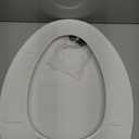 Bemis 170 Durable Plastic Toilet Seat, Elongated, White