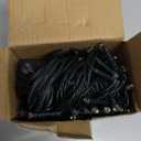 Enhon Slow Twinkling Christmas Light, 100 Lights 35 Ft Twinkle Pulsing Christmas, 5mm LED Wide Angle Soft Random Shimmering Set with Green Wire(Warm White,1 Pack)