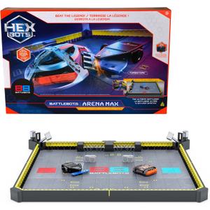 HEX BOTS BattleBots Arena MAX, Remote Control Robot Toys for Kids with Over 30 Pieces, Toys for Boys & Girls Ages 8 & Up, Batteries Included