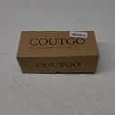 Coutgo Womens Kitten Heels Mules with Bow Satin Slip on Pumps Closed Pointed Toe Dress Wedding Party Shoes 6.5