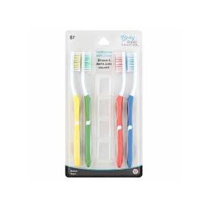 Body Basics Toothbrush Set 4 Count