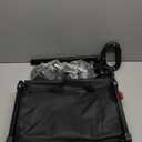 Wagons Carts Foldable, Lightweight Portable Utility Shopping Cart with Wheels, Folding Grocery Wagon Cart for Grocery, Camping, Shopping, Beach, Garden, Sports Black (100L)