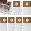 Shop-Vac 90668 2-2.5 Gallon Disposible Filter Bags,6 Pack