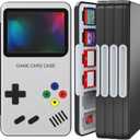 HEIYING Game Card Case Holder Compatible with Nintendo Switch 2/Switch OLED,Portable Switch Lite Game Card Storage with 96 Game Card Slots and 24 Micro SD Card Slots