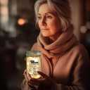 2 x Sentimental Gifts for Mom, Mason Jar Night Light, Birthday Mothers Day Christmas Gifts for Mom from Daughter, Son, Kids(Warm Hug)