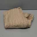 Aiyufeng Taupe Shower Curtain for Bathroom, Embossed Textured Fabric Shower Curtain for Bathroom - Soft Cloth & Hotel Spa, Machine Washable, 72X72, Taupe